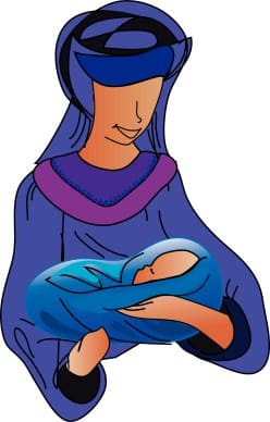Mary with the Messiah