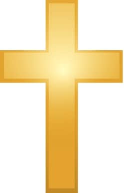 Gold Cross Clipart
