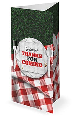 Church Picnic: Trifold Bulletin