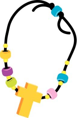 Cross and Beads Necklace