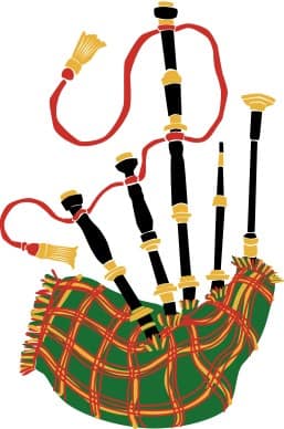 Plaid Bagpipes