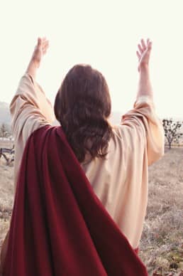 Jesus' Blessing Religious Stock Images