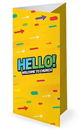 Let's Go: Trifold Bulletin Cover