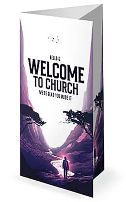 Living Hope: Trifold Bulletin Cover