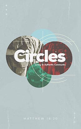 Circles Collection: Bifold Bulletin Cover