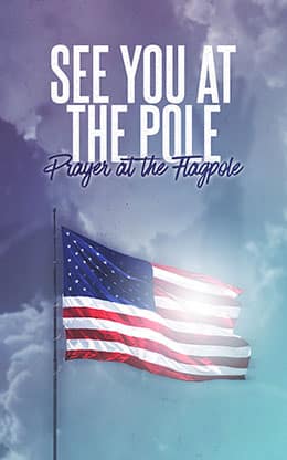 See You at the Pole: Bifold Bulletin Cover