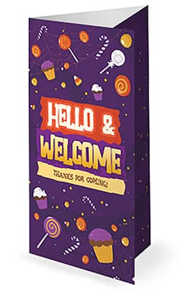 Candy Caravan: Trifold Bulletin Cover