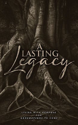 A Lasting Legacy: Bifold Bulletin Cover