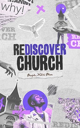 Rediscover Church: Bifold Bulletin Cover