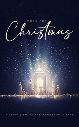 Hope for Christmas: Bifold Bulletin Cover