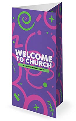 Family Sunday: Trifold Bulletin Cover