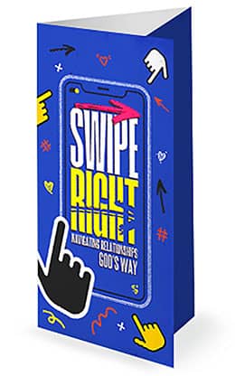 Swipe Right: Trifold Bulletin Cover