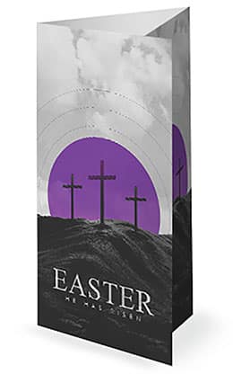 Easter Hills: Trifold Bulletin Cover