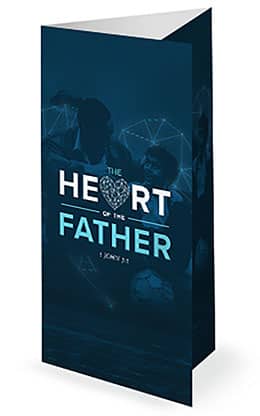 The Heart of the Father: Trifold Bulletin Cover