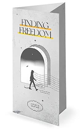 Finding Freedom: Trifold Bulletin Cover