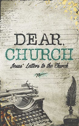Dear Church: Bifold Bulletin Cover