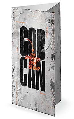 God Can: Trifold Bulletin Cover