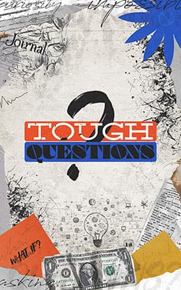 Tough Questions: Bifold Bulletin Cover