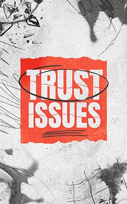Trust Issues: Bifold Bulletin Cover