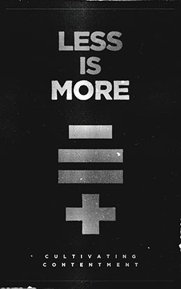 Less Is More: Bifold Bulletin Cover