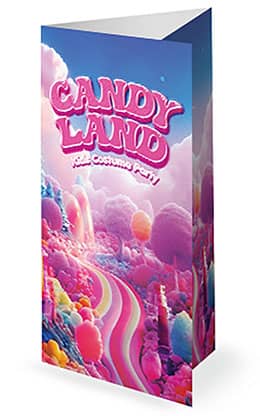 Candy Land: Trifold Bulletin Cover