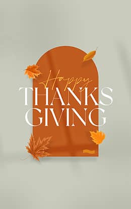 Happy Thanksgiving: Bifold Bulletin Cover
