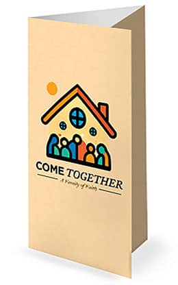 Come Together: Trifold Bulletin Cover