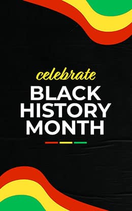 Celebrate Black History Month: Bifiold Bulletin Cover