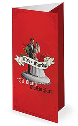 Love & Marriage: Trifold Bulletin Cover