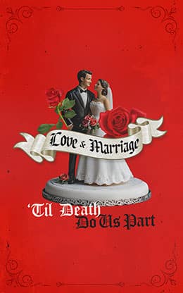 Love & Marriage: Bifold Bulletin Cover