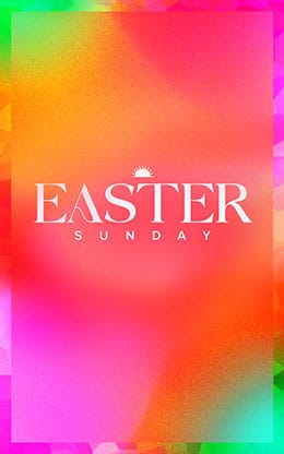 Easter Sunday: Bifold Bulletin Cover