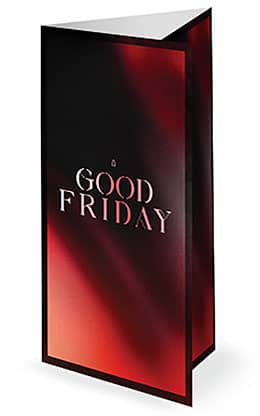 Good Friday: Trifold Bulletin Cover