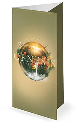 Genesis: Trifold Bulletin Cover