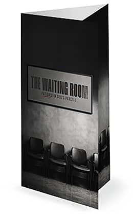 The Waiting Room: Trifold Bulletin Cover