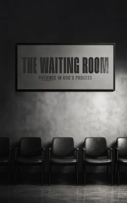 The Waiting Room: Bifold Bulletin Cover