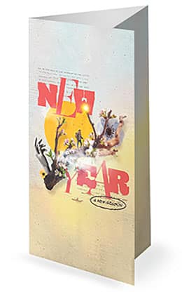 New Season: Trifold Bulletin Cover