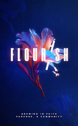 Flourish: Bifold Bulletin Cover