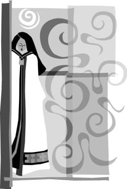 Black and White Banner