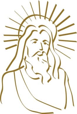 Jesus After the Resurrection with Halo