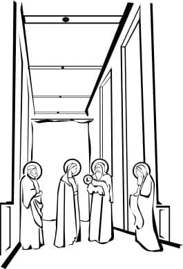 Baby Jesus in the Temple