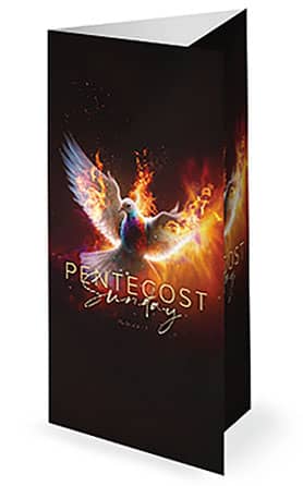Pentecost Sunday: Trifold Bulletin Cover