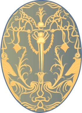 Ornately Painted Egg