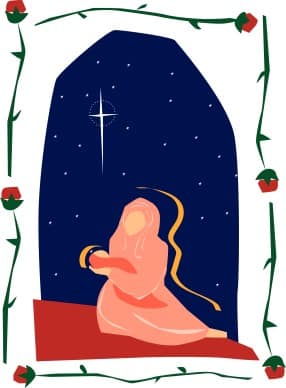 The Virgin Mary and child