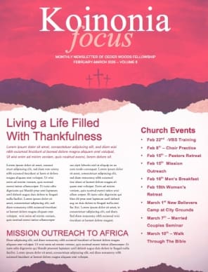 Good Friday Healed Christian Newsletter