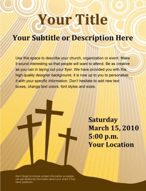 Good Friday Flyer