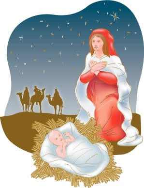 Mary Gives Thanks on Christmas