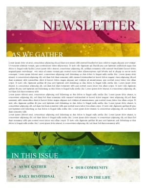 Fellowship Church Newsletter