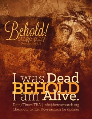 Passion of Christ Flyer Templates for Church