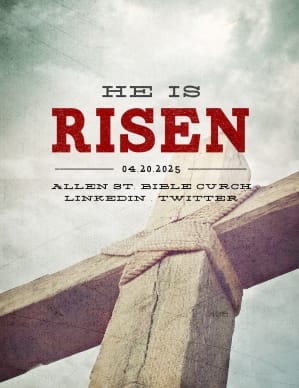 It is Finished Ministry Flyer