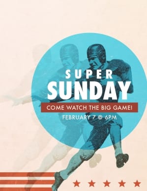 Super Sunday Church Flyer